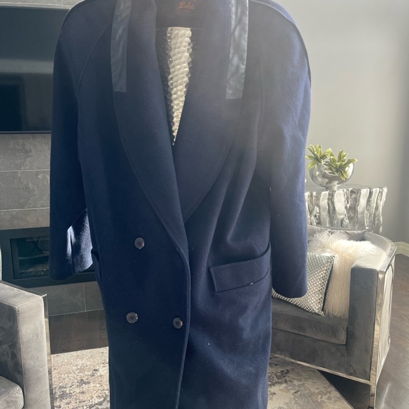 Vintage Luba Paris 1980s exceptionally tailored flight attendant inspired navy - Picture 6 of 17